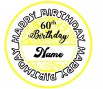 Happy birthday glass slide design4
